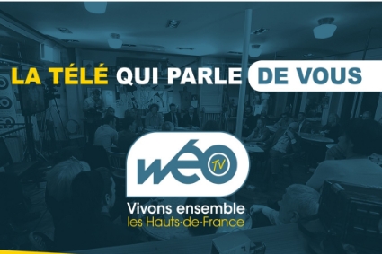 Wéo, chaîne locale de Rossel La Voix dans les Hauts-de-France. Le rapprochement entre groupes de PQR et TV de proximité est plus que jamais à l'ordre du jour.