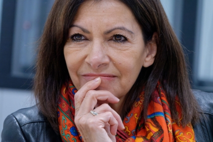 La candidate socialiste à la présidentielle Anne Hidalgo.