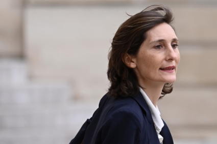 La ministre des sports Amélie Oudéa-Castéra.