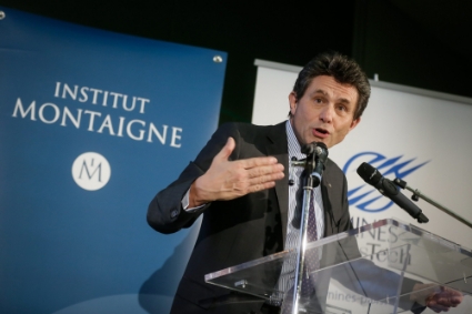 Henri de Castries, président de l'Institut Montaigne (janvier 2016).