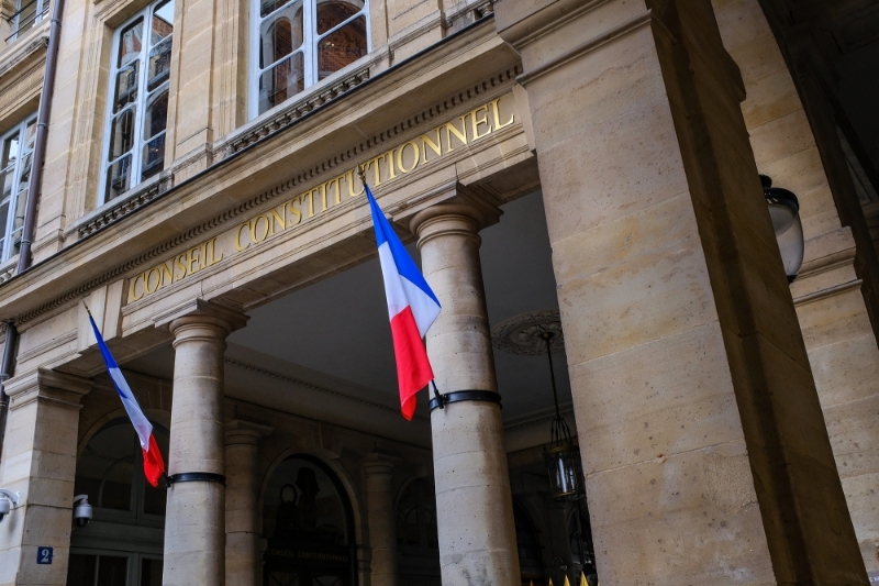 Le Conseil consitutionnel, rue Montpensier à Paris.
