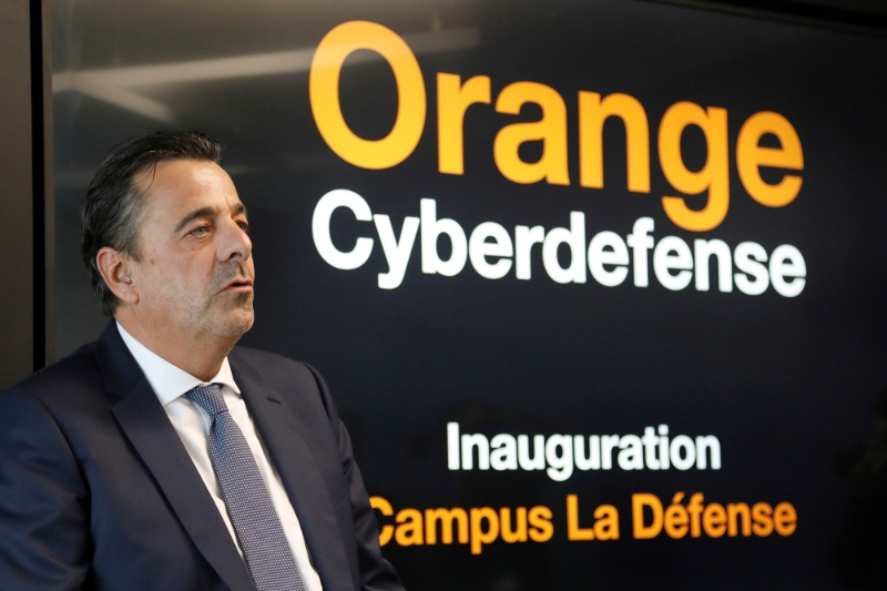 Michel Van Den Berghe, directeur général d'Orange Cyberdefense.