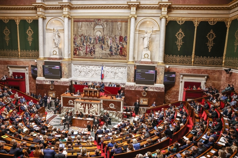 L'Assemblée nationale, le 4 octobre 2022.