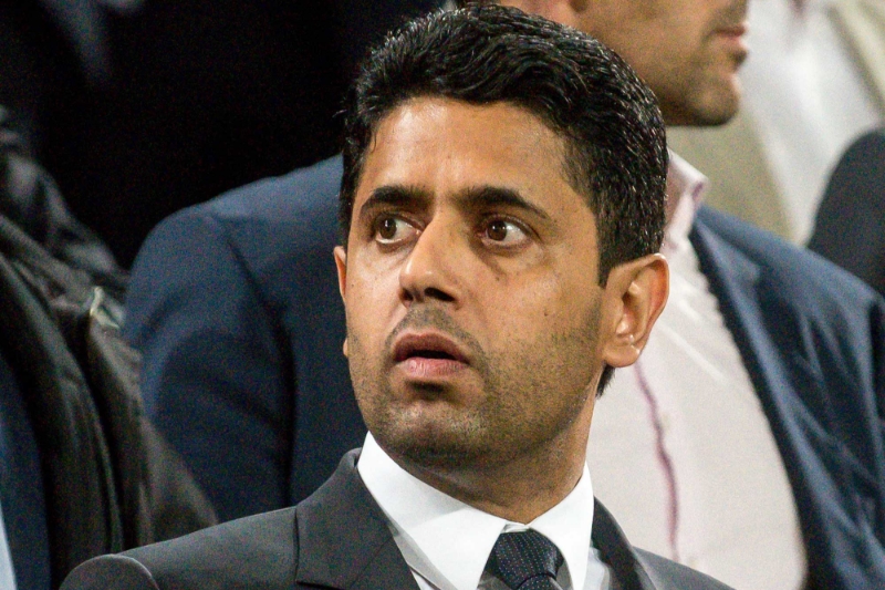 Le patron du PSG Nasser al-Khelaïfi.
