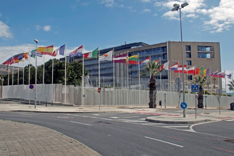 Le siège de l'Office de l'Union européenne pour la propriété intellectuelle, à Alicante (Espagne).