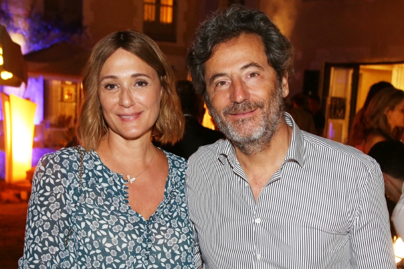 L'animatrice Daniela Lumbroso et son compagnon Eric Ghebali.