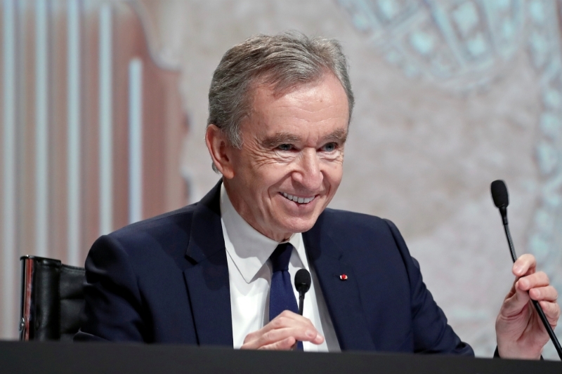 Le PDG de LVMH, Bernard Arnault, en 2019.