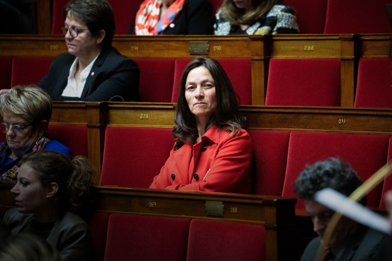 L'ex-députée (LREM) Sandrine Mörch, à Paris, le 7 janvier 2020.